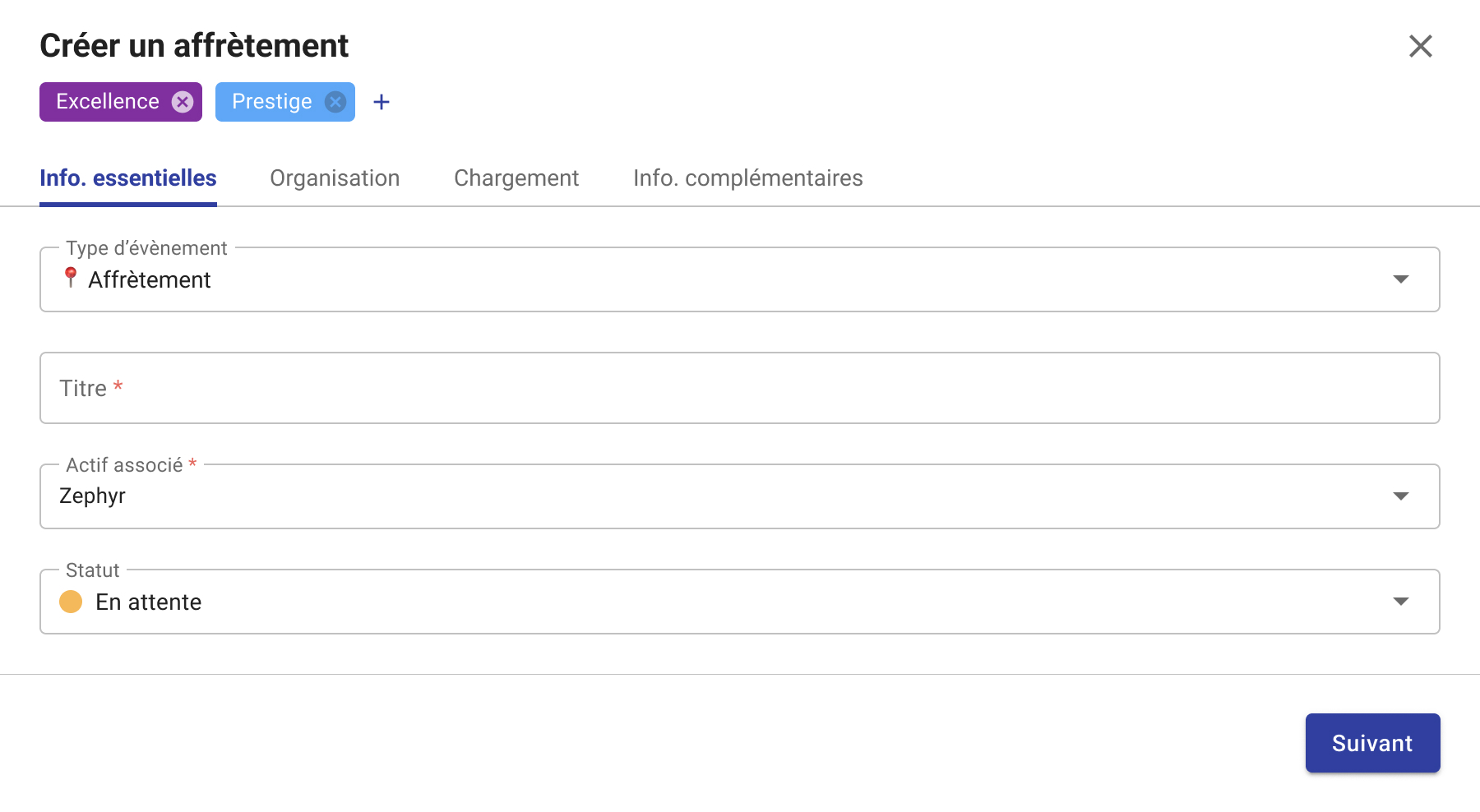 R&eacute;servation bateau